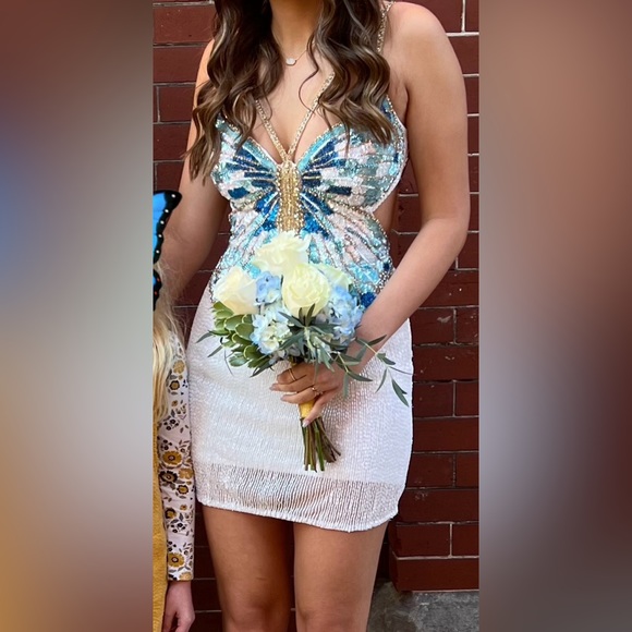 Sherri Hill Dresses Sherri Hill 5575 Butterfly Dress